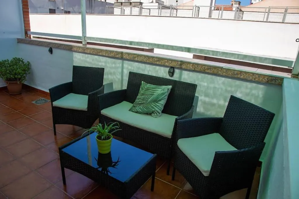 Apartamento El Rincon De Apolo. Atico Con Aparcamiento Gratis. Málaga 0*,